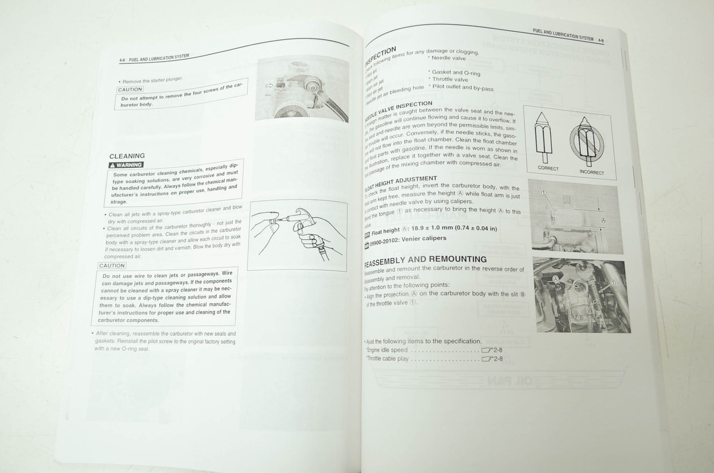OEM Kawasaki 99924-1293-03 Service Manual KLX125A/B