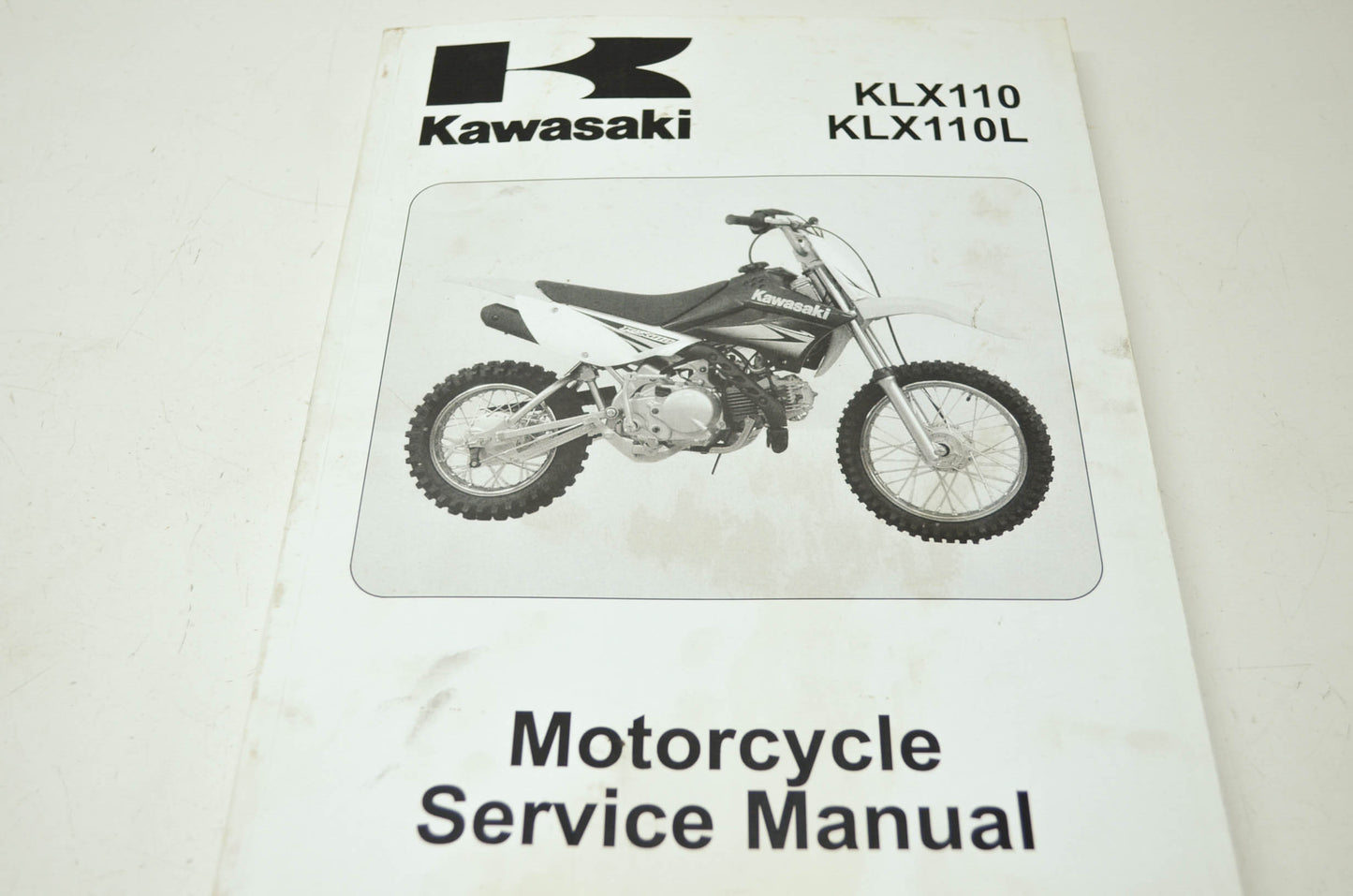 OEM Kawasaki 99924-1429-31 Service Manual KLX110C/D
