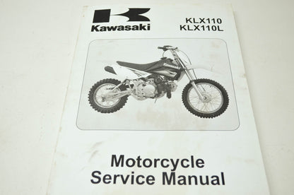 OEM Kawasaki 99924-1429-31 Service Manual KLX110C/D