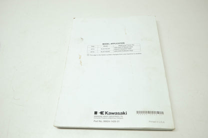 OEM Kawasaki 99924-1429-31 Service Manual KLX110C/D