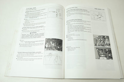 OEM Kawasaki 99924-1394-03 Service Manual KVF750D/E/F