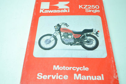 OEM Kawasaki 99924-1023-03 Service Manual KZ250D/G/L/W