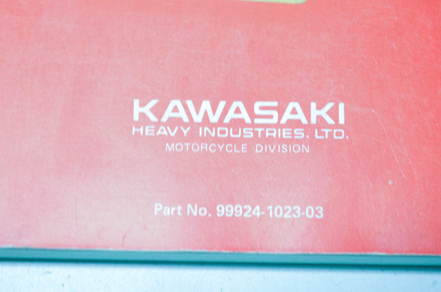 OEM Kawasaki 99924-1023-03 Service Manual KZ250D/G/L/W