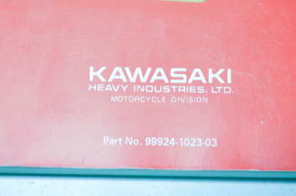 OEM Kawasaki 99924-1023-03 Service Manual KZ250D/G/L/W