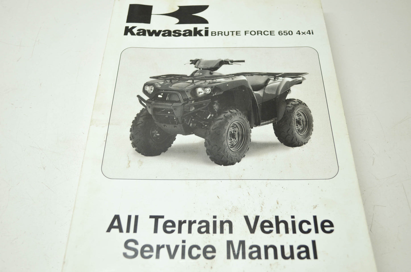 OEM Kawasaki 99924-1363-04 Service Manual KVF650F/G