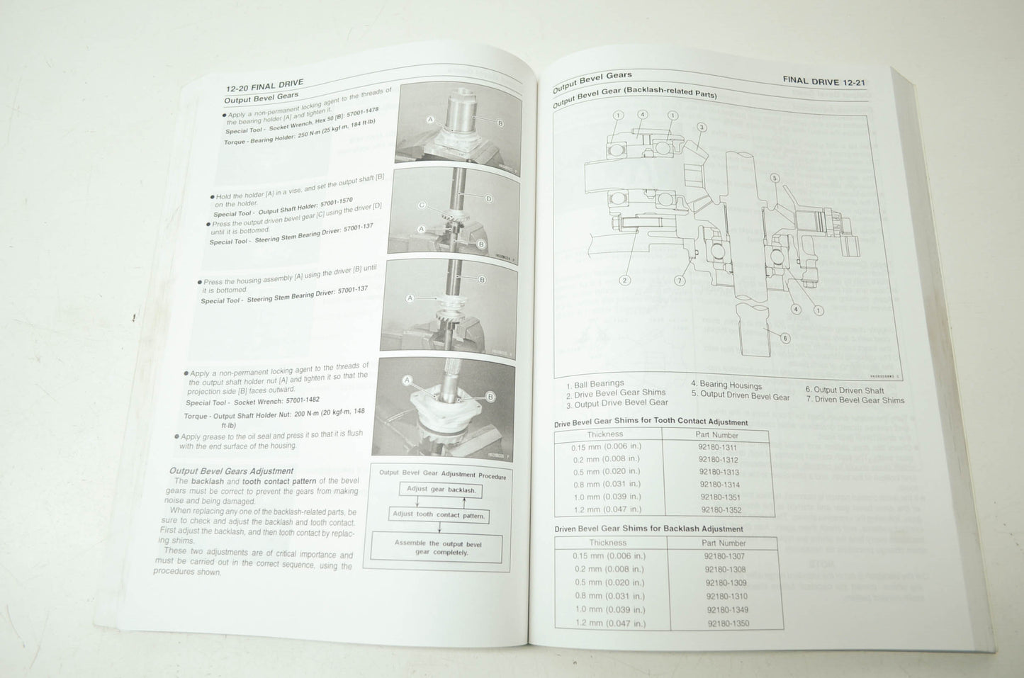 OEM Kawasaki 99924-1363-04 Service Manual KVF650F/G