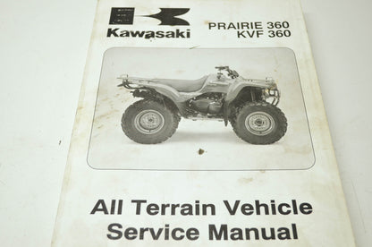 OEM Kawasaki 99924-1302-01 Prairie 360 KVF 360 Service Manual
