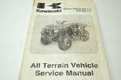 Kawasaki Brute Force 650 KVF650 4x4 Service Manual