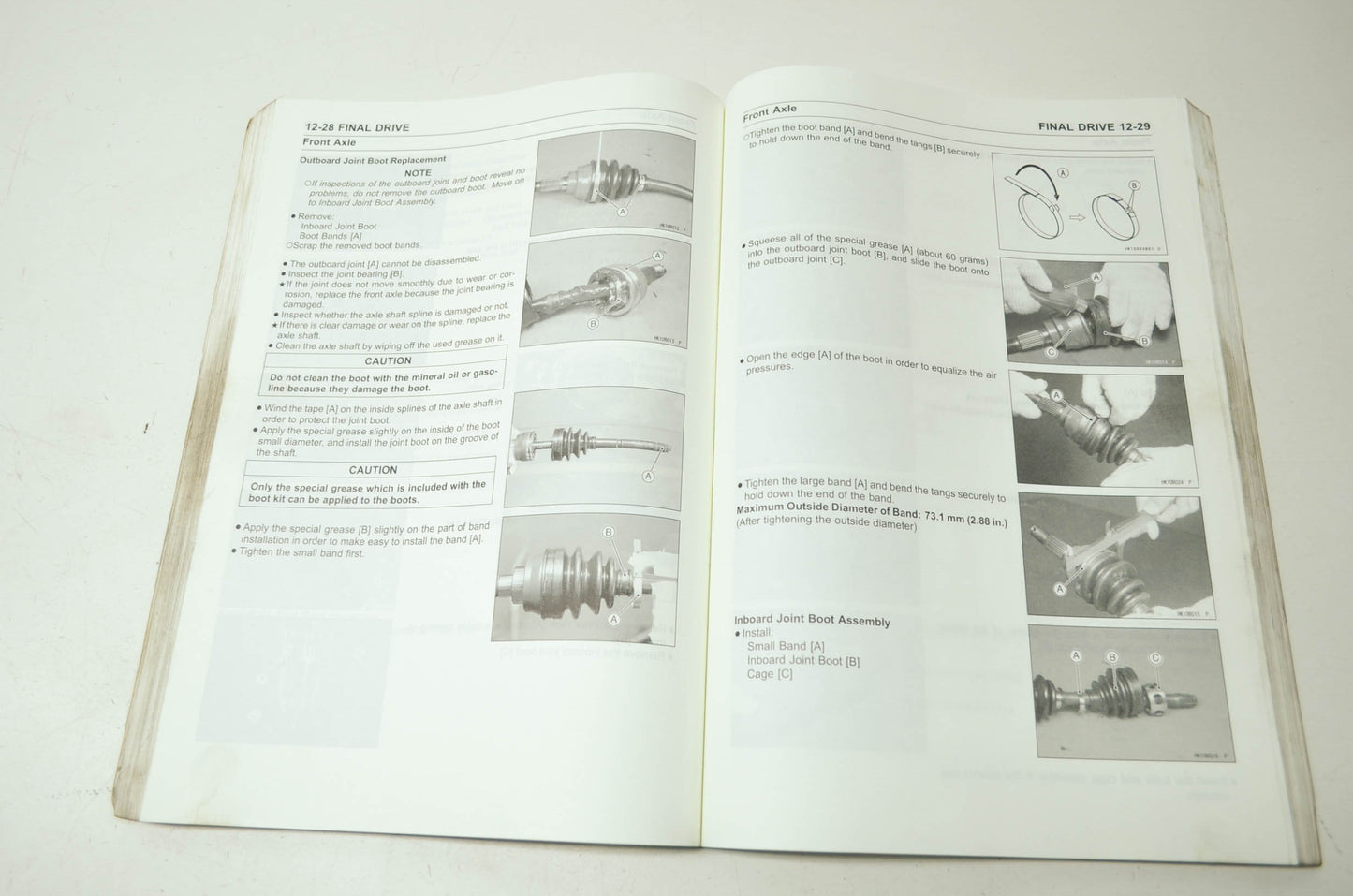 Kawasaki Brute Force 650 KVF650 4x4 Service Manual