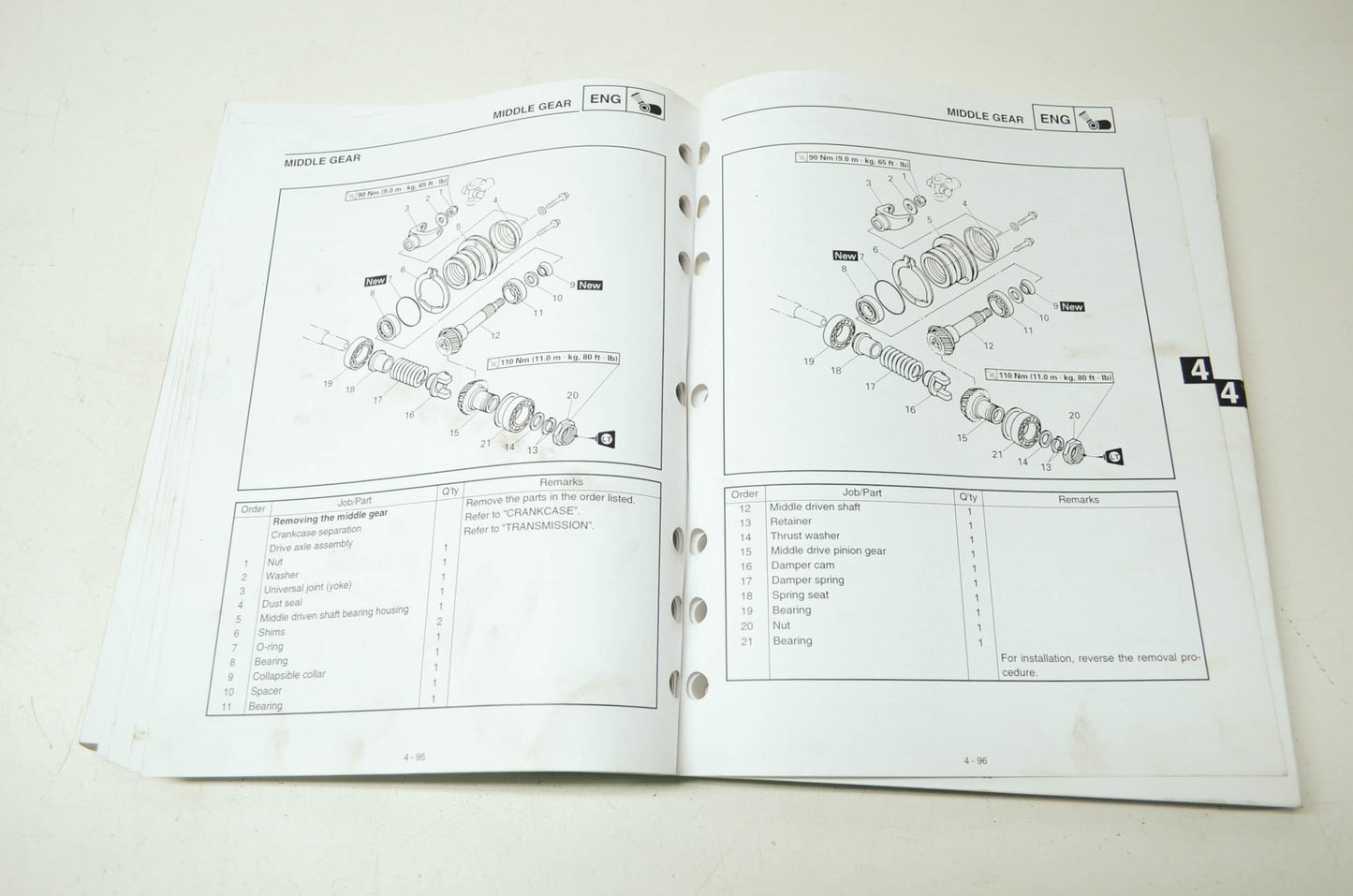 Yamaha VMX12NC 2001 Model Service Manual