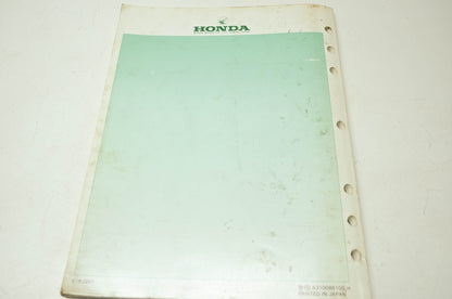 OEM Honda 61KJ201 Service Manual 86-87 TLR200