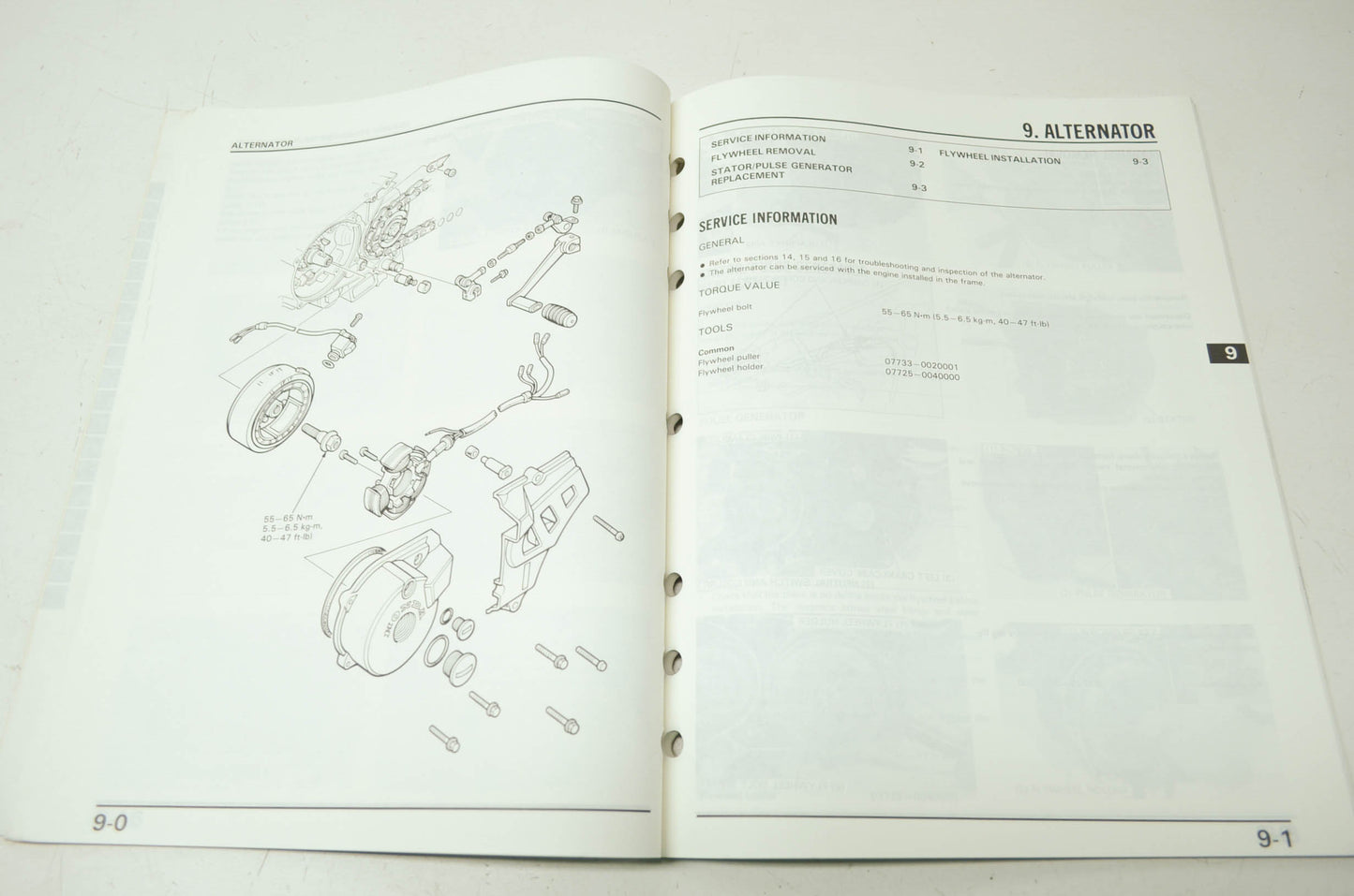 OEM Honda 61KJ201 Service Manual 86-87 TLR200