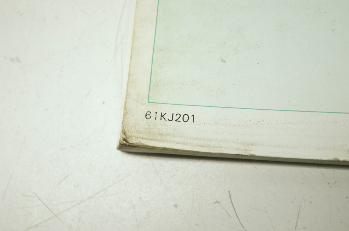 OEM Honda 61KJ201 Service Manual 86-87 TLR200