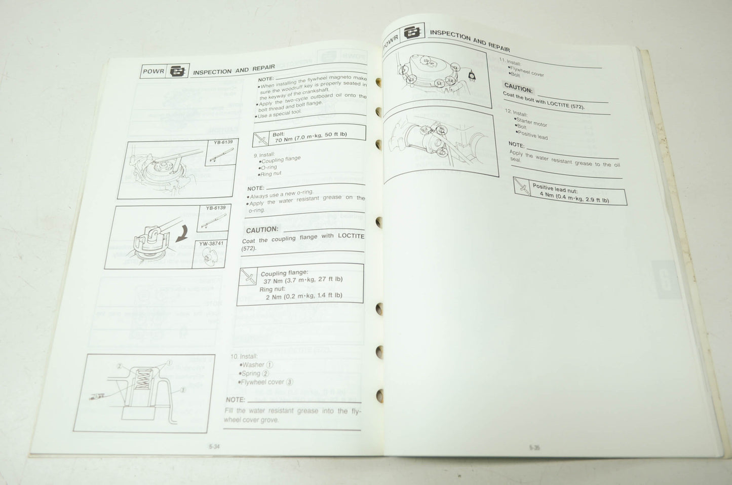 OEM Yamaha LIT-18616-00-63 WRA650P Service Manual