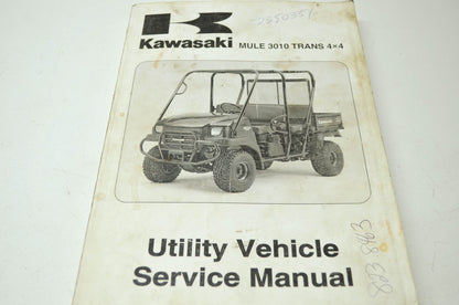 OEM Kawasaki 99924-1350-01 Service Manual KAF620J/K