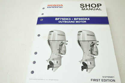Honda BF75DK3 BF90DK4 Outboard Motor Shop Manual
