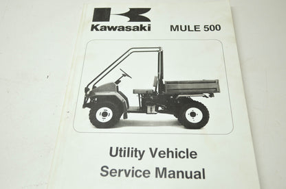 OEM Kawasaki 99924-1146-02 Service Manual KAF300A/B/C/D