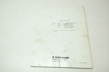 OEM Kawasaki 99924-1265-01 Service Manual KX85A/100D