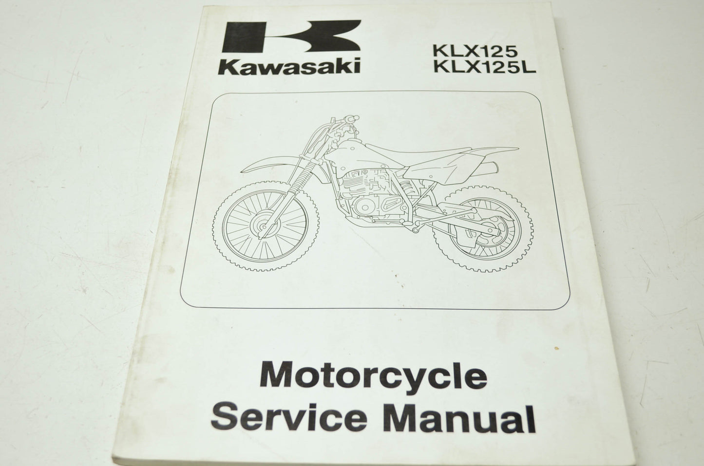 OEM Kawasaki 99924-1293-01 Service Manual KLX125A/B