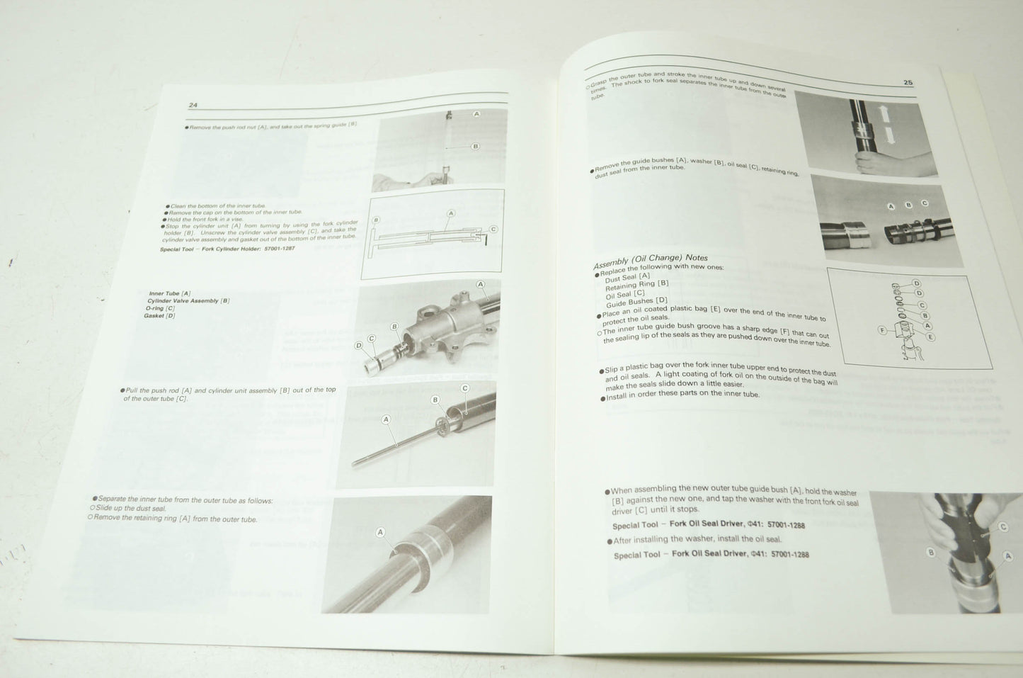 OEM Kawasaki 99924-1166-51 Service Manual Supplement KDX200E6