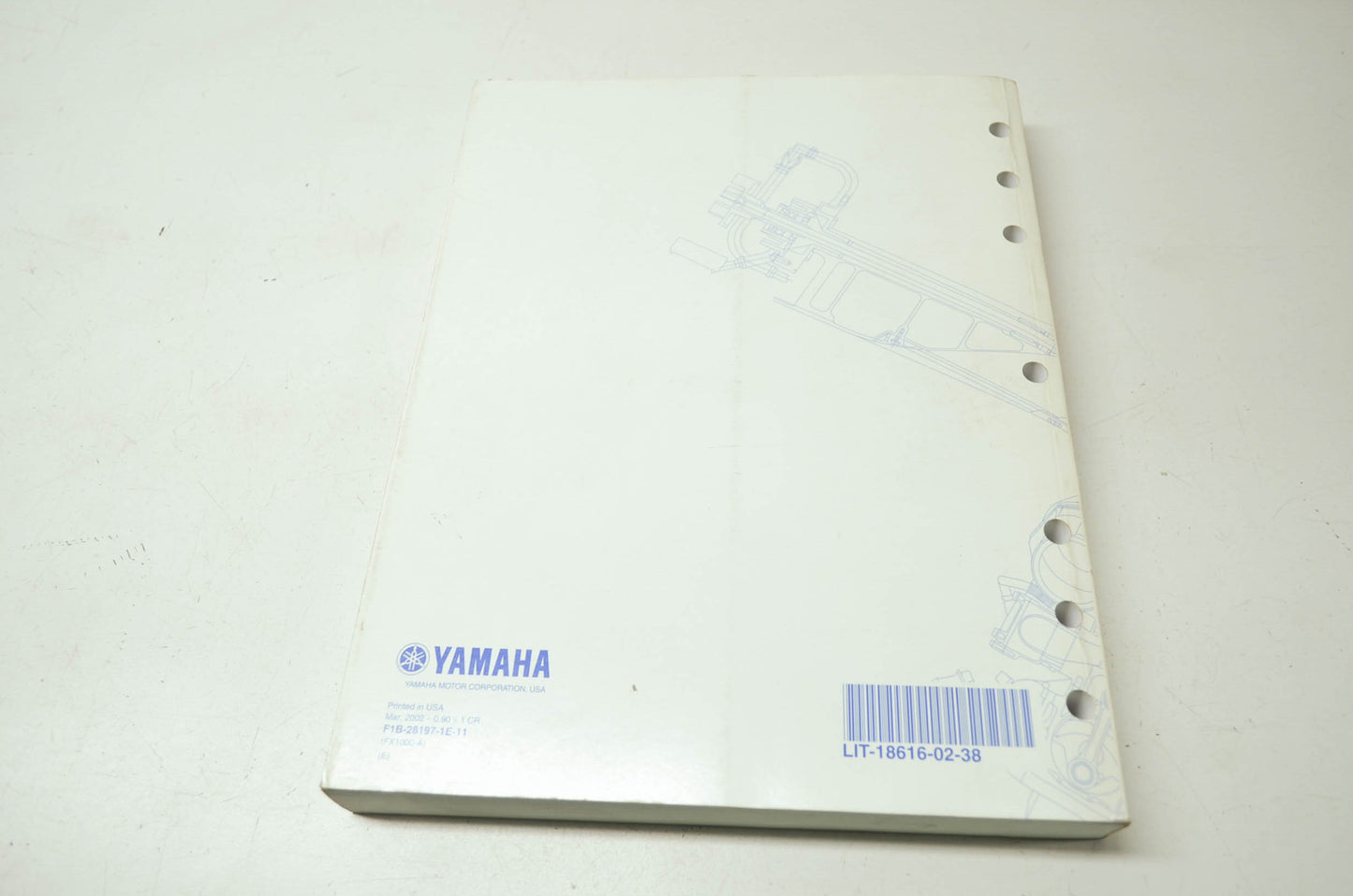 Yamaha WaveRunner FX140 Service Manual