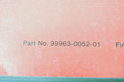 OEM Kawasaki 99963-0052-01 Service Manual KG4000/5000