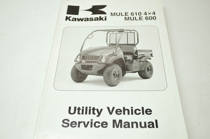 OEM Kawasaki 99924-1349-03 Service Manual KAF400A/B