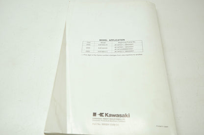 OEM Kawasaki 99924-1349-03 Service Manual KAF400A/B