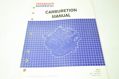 Honda Marine Carburetion Manual