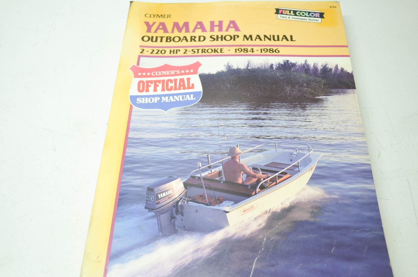 Clymer Yamaha Outboard 2-220 HP 2 Stroke 84-86 Shop Manual