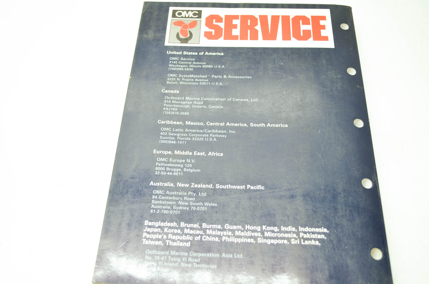 OMC 508148 Cobra 'AMH' Models Manual