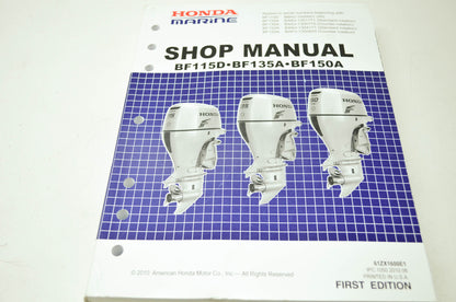 Honda BF115D BF135A BF150A Shop Manual