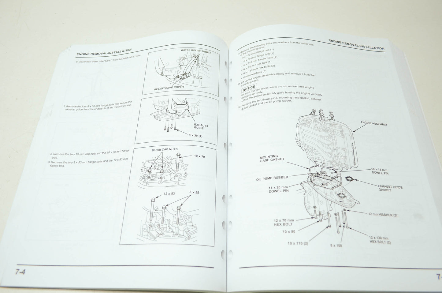 Honda BF115D BF135A BF150A Shop Manual