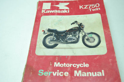 OEM Kawasaki 99924-1013-03 Service Manual KZ750B/G/M