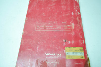 OEM Kawasaki 99924-1013-03 Service Manual KZ750B/G/M