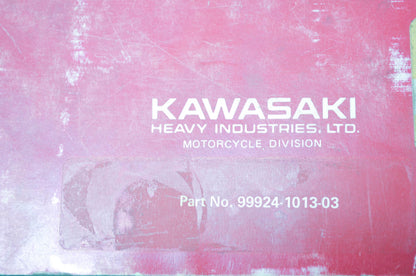 OEM Kawasaki 99924-1013-03 Service Manual KZ750B/G/M