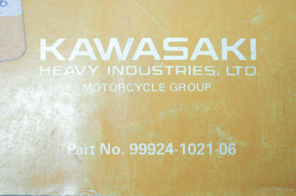 OEM Kawasaki 99924-1021-06 Service Manual KZ/ZX750
