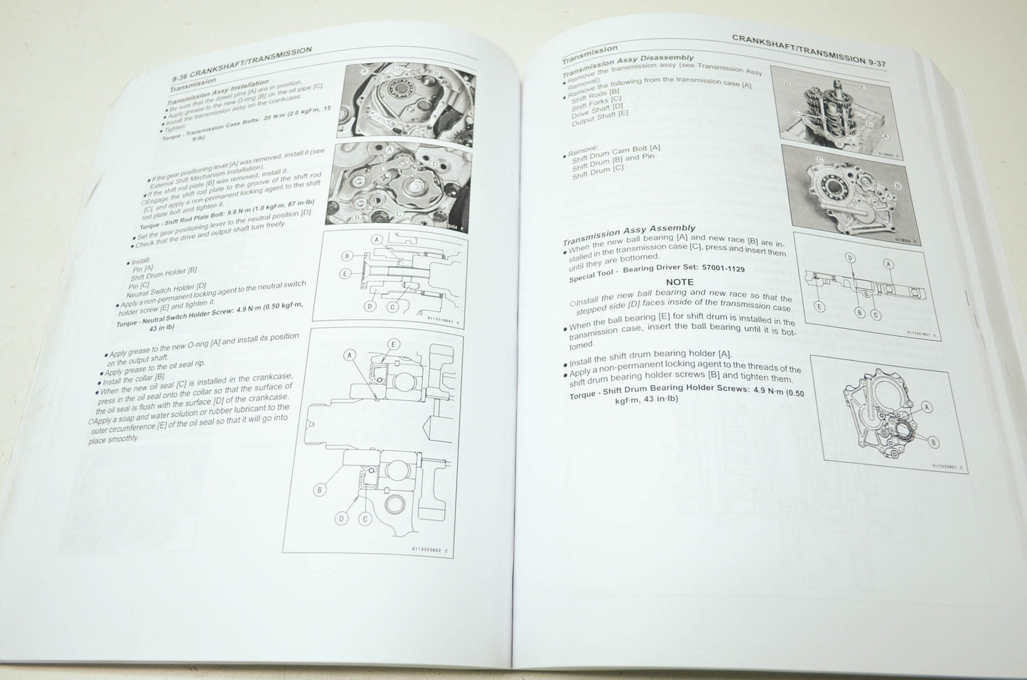 OEM Kawasaki 99924-1369-31 Service Manual KLE650A