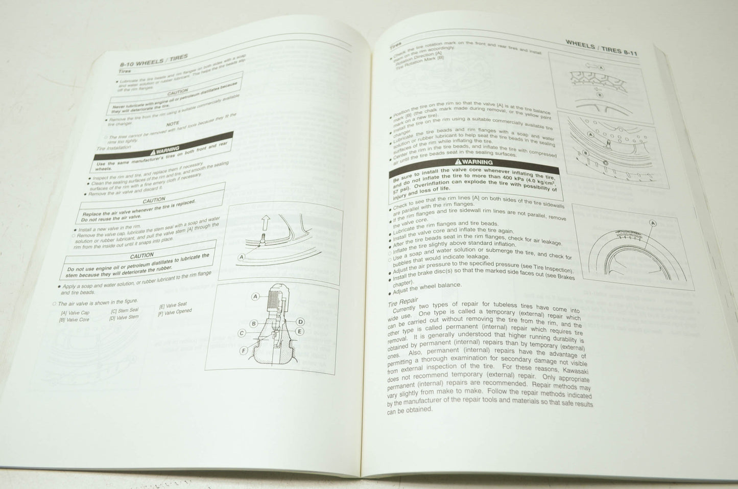 OEM Kawasaki 99924-1269-01 Service Manual ZR750H
