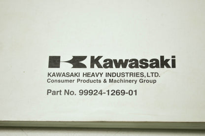 OEM Kawasaki 99924-1269-01 Service Manual ZR750H