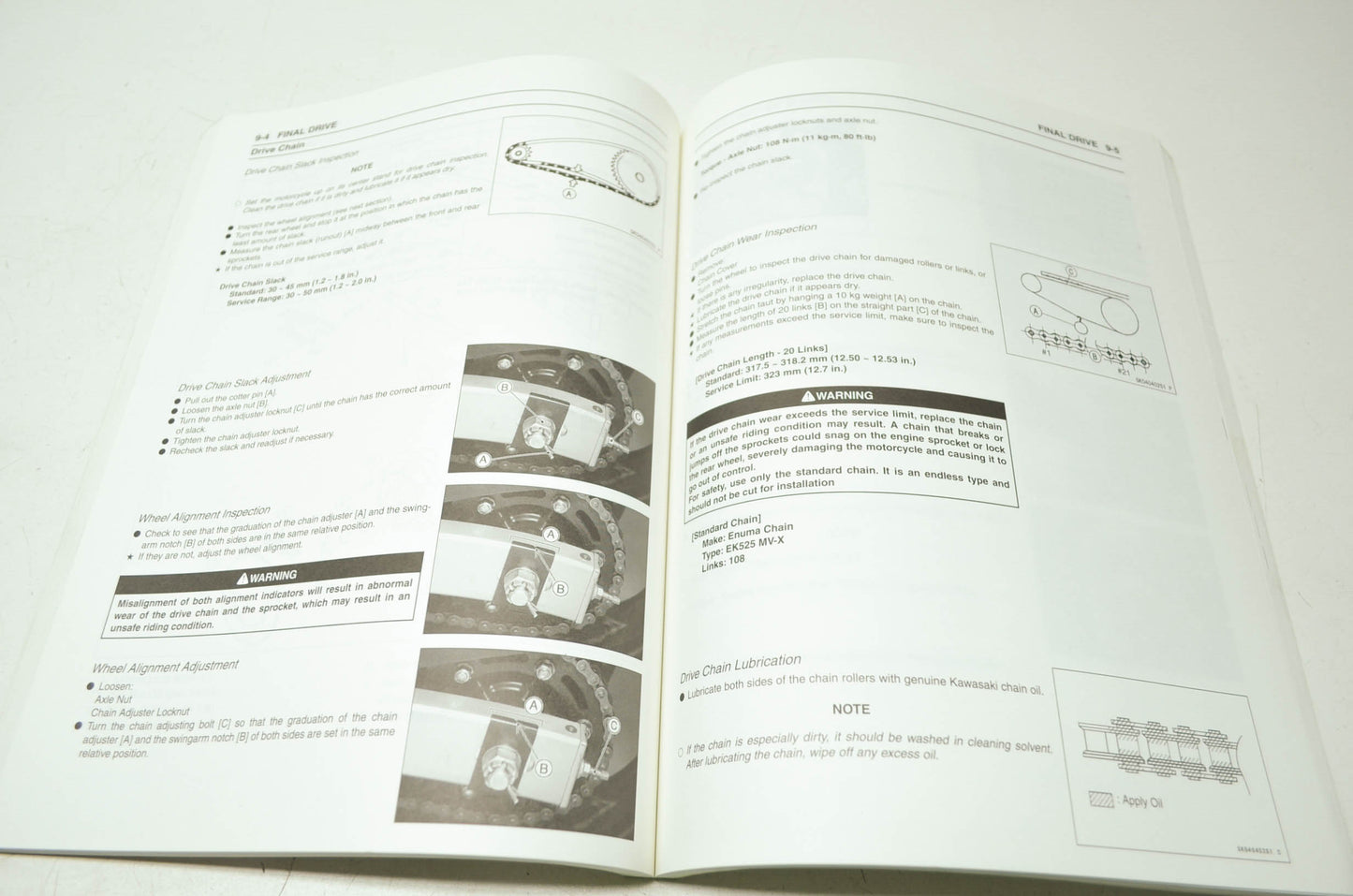 OEM Kawasaki 99924-1248-01 Service Manual ZR750F