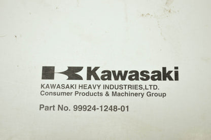 OEM Kawasaki 99924-1248-01 Service Manual ZR750F