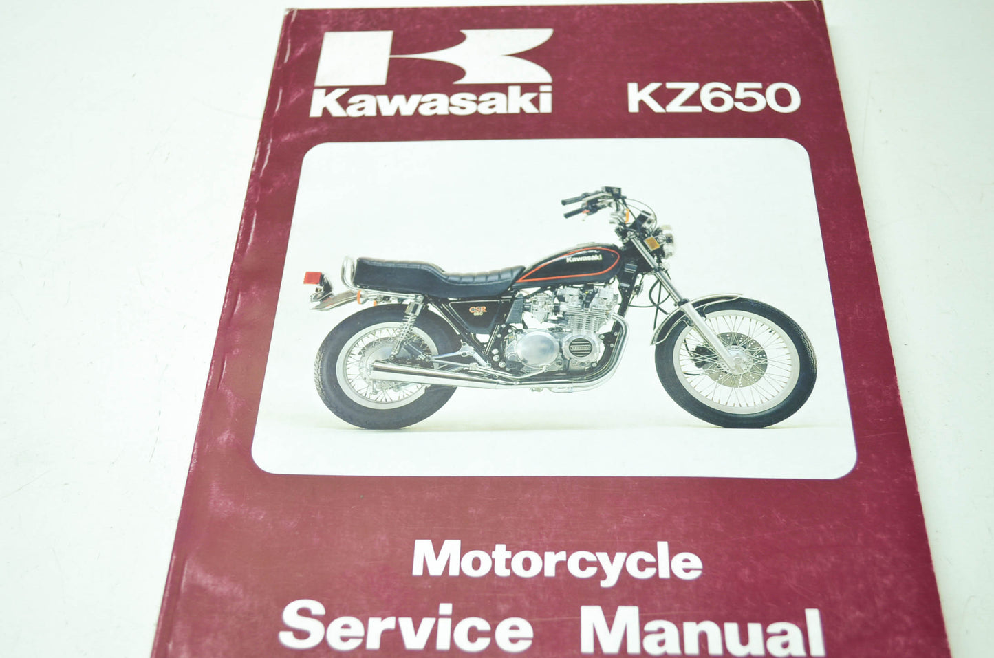 OEM Kawasaki 99924-1028-03 Service Manual KZ650
