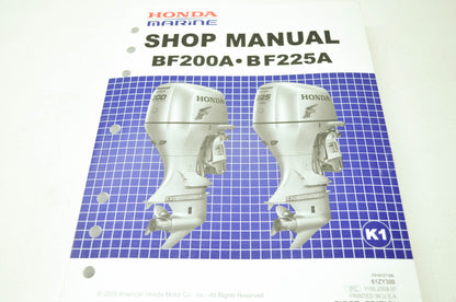 OEM Honda 61ZY300 Service Manual BF200/225 K1