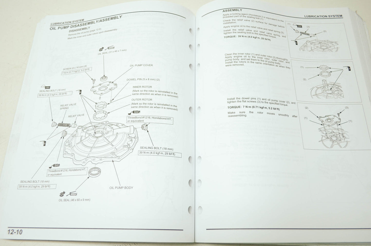 OEM Honda 61ZY300 Service Manual BF200/225 K1