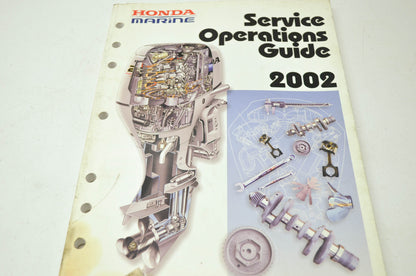 Honda Marine Service Operations Guide 2002