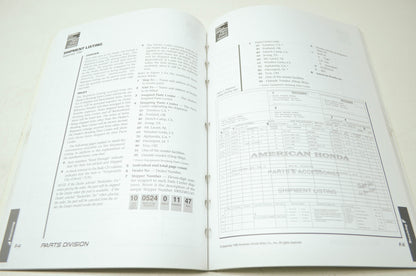 Honda Marine Service Operations Guide 2002