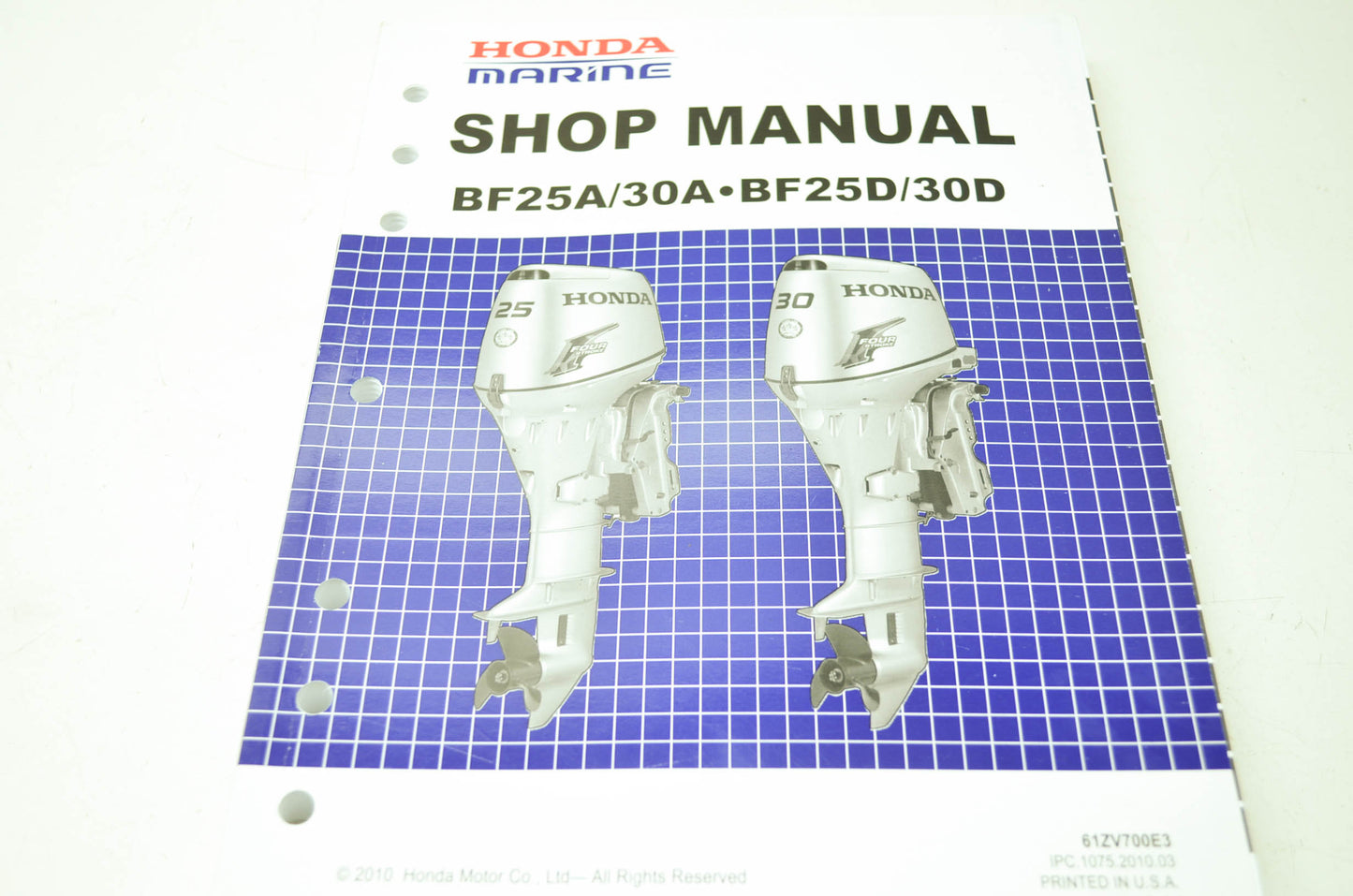 Honda BF25A/30A BF25D/30D Shop Manual