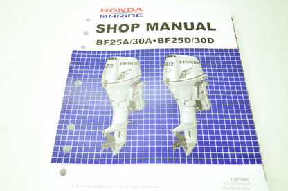 Honda BF25A/30A BF25D/30D Shop Manual