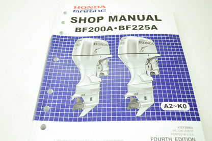 Honda 02-09 BF200A BF225A Shop Manual